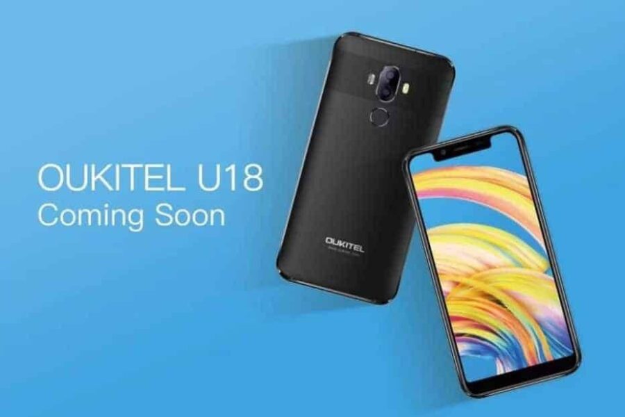 Dar vienas išmanusis telefonas su „išpjova“ – „Oukitel U18“ pasirodys mėnesio pabaigoje