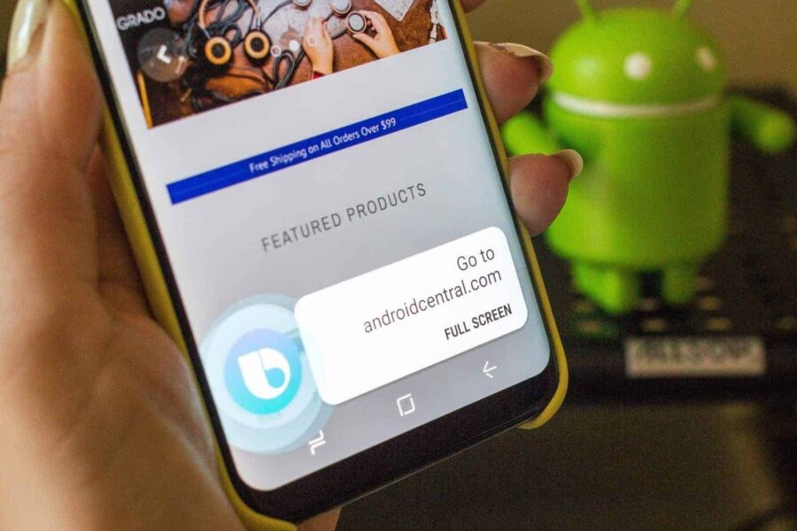 Kaip visiškai išjungti „Bixby“ funkciją „Samsung Galaxy S9“ telefone