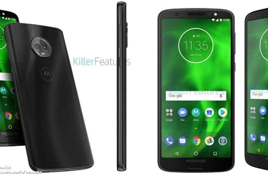 Nutekėjo „Moto G6“ ir „Moto G6 Play“ nuotraukos ir specifikacijos