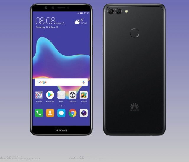 Paviešintos „Huawei Y9 (2018)“ vizualizacijos ir specifikacijos