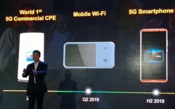 „Huawei“ 2019 metais ketina pristatyti pirmąjį savo 5G išmanųjį