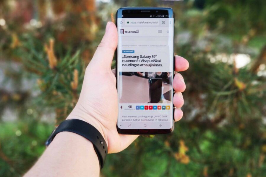 „Samsung Galaxy S9″ apžvalga