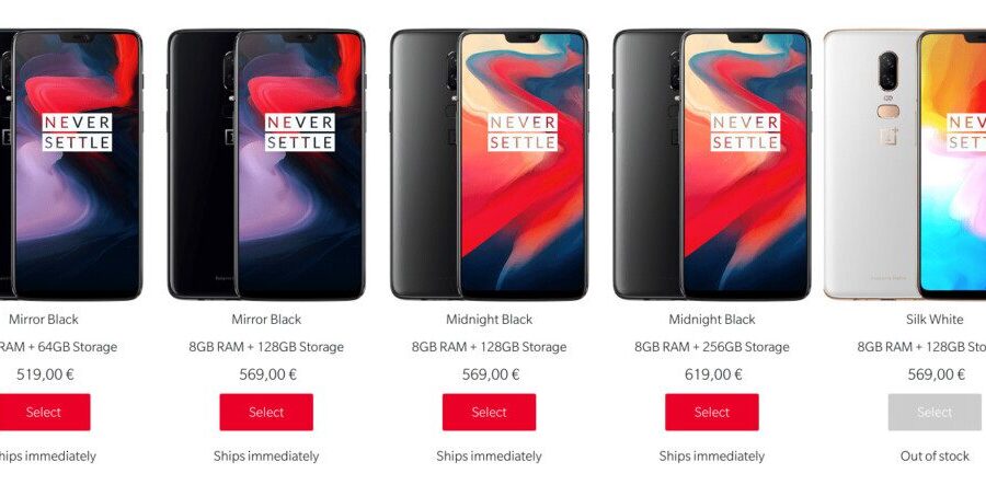 Baltos spalvos „OnePlus 6“ išparduoti per mažiau nei 24 valandas