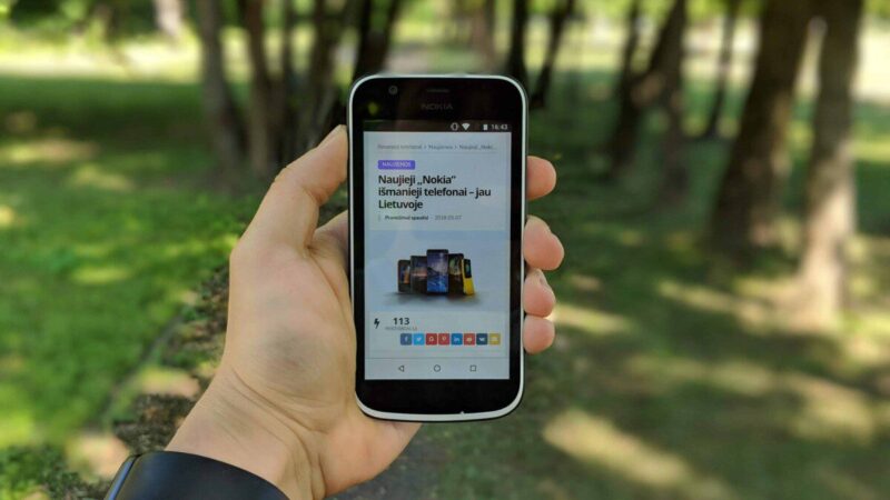 „Nokia 1″ apžvalga