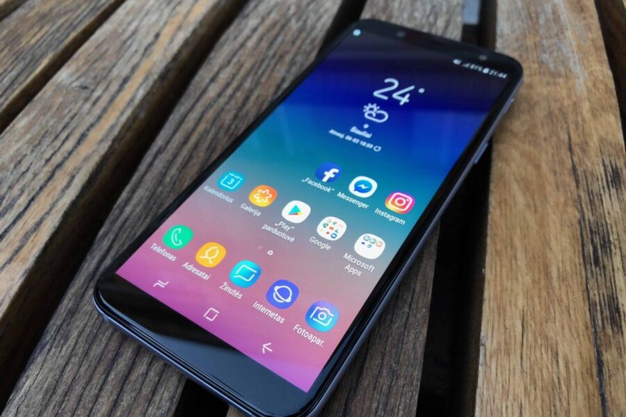 „Samsung Galaxy A6″ apžvalga