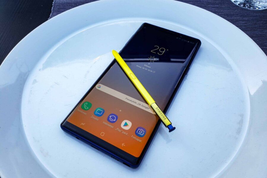 Pirmas įspūdis: „Samsung Galaxy Note 9”