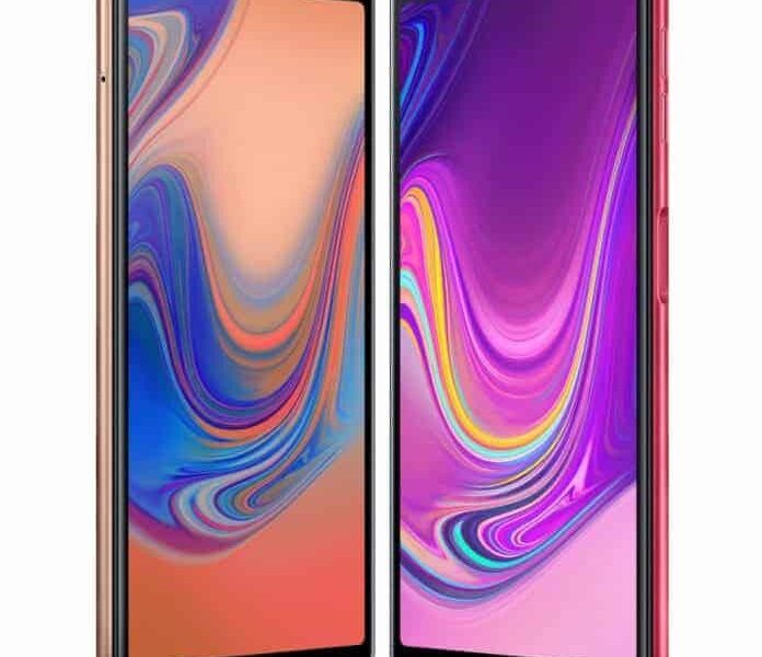 „Samsung“ pristatė „Galaxy A7“ telefoną su triguba galine kamera ir itin plataus kampo objektyvu