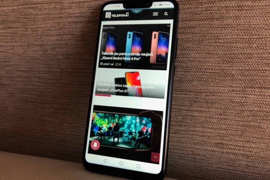 „Huawei Mate 20 Lite“ apžvalga