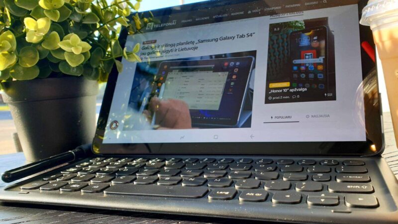 „Samsung Galaxy Tab S4” apžvalga