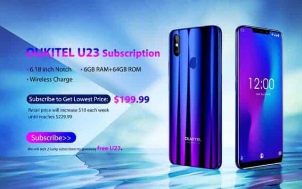 „Oukitel“ paskelbė naujojo „U23“ modelio kainą ir pardavimo datas