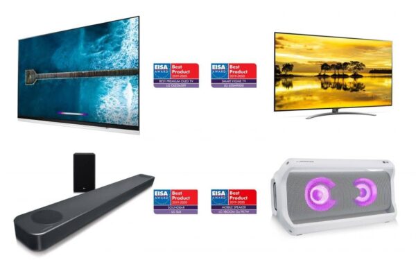 LG televizorių ir garso prietaisų, turinčių AI, paskutinės naujovės kasmetiniuose „EISA“ apdovanojimuose gauna aukščiausius įvertinimus