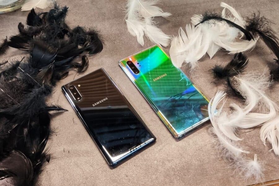 „Samsung Galaxy Note10” serijos telefonai: pirmas įspūdis