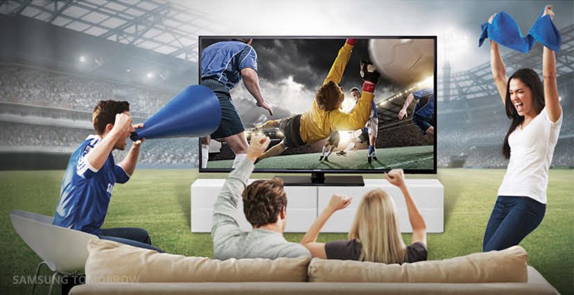 Didelis televizorius: kodėl sporto rungtynės stebėti namuose patiks labiau, nei arenoje