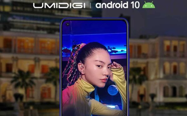 „Umidigi F2“ – pirmas „Android 10“ telefonas su ekrano skyle kamerai