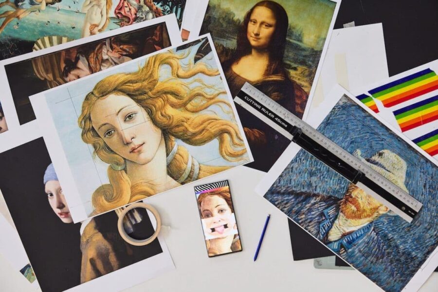 Kaip atrodytų klasikų kūriniai „Instagram“ amžiuje?