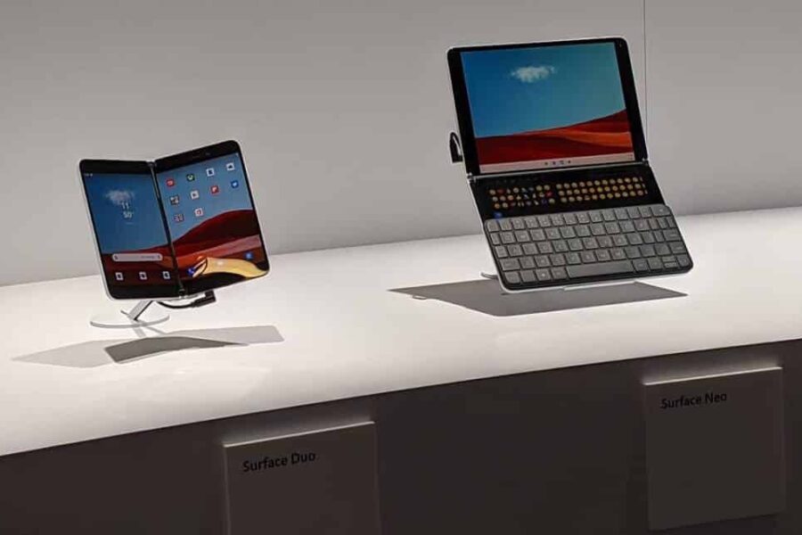 „Microsoft“ atskleidė „Surface Neo“ ir „Surface Duo“