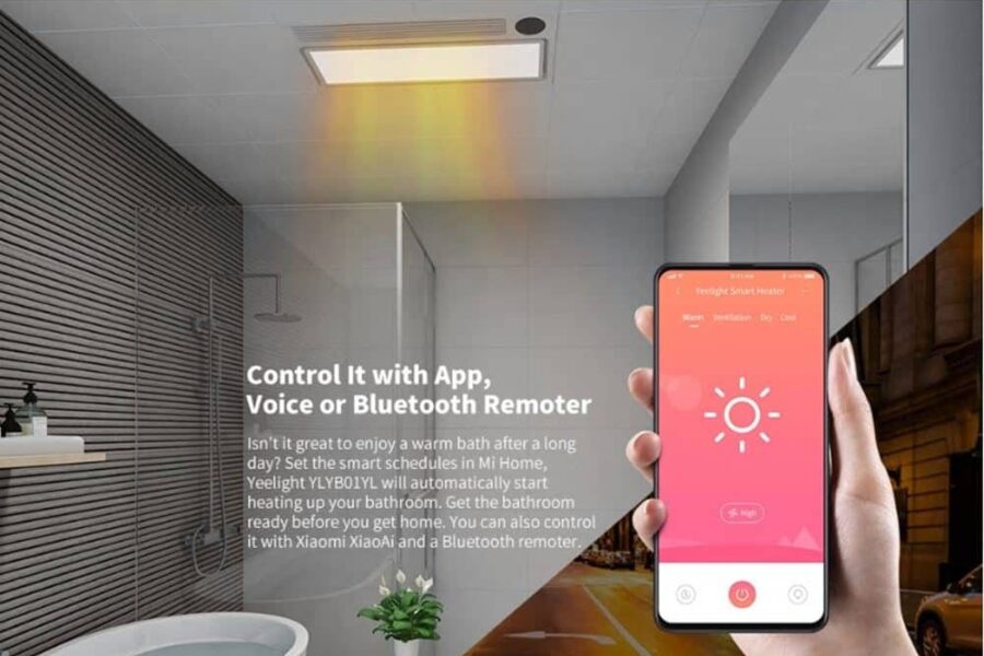 Paverskite savo vonią išmania: „Xiaomi” klimato kontrolės įrenginys su šviestuvu – už juokingą kainą