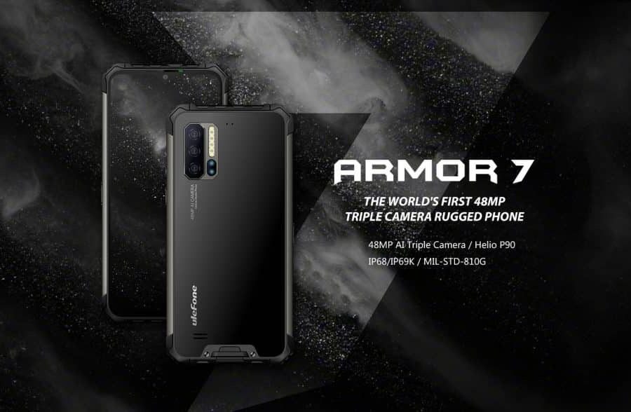 „Ulefone“ netrukus pristatys įspūdingą „Armor 7“ išmanųjį telefoną
