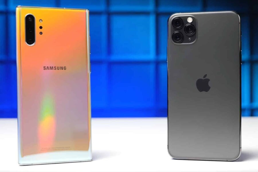 „iPhone“ prieš „Samsung“ – brangiausių flagmanų kamerų palyginimas