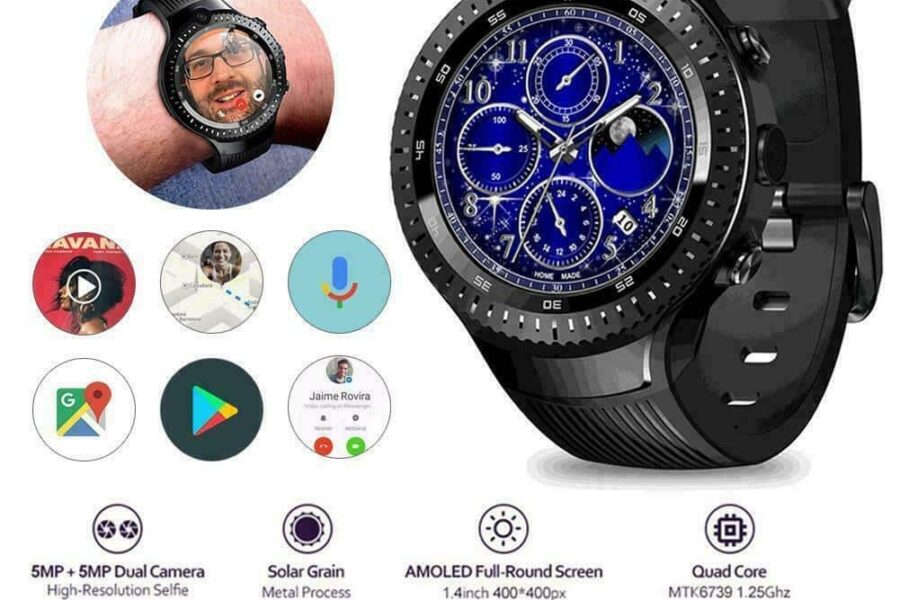 Puikus išmanusis laikrodis „Zeblaze Thor 4“ už patrauklią kainą – kamera, 4G ryšys ir kiti privalumai
