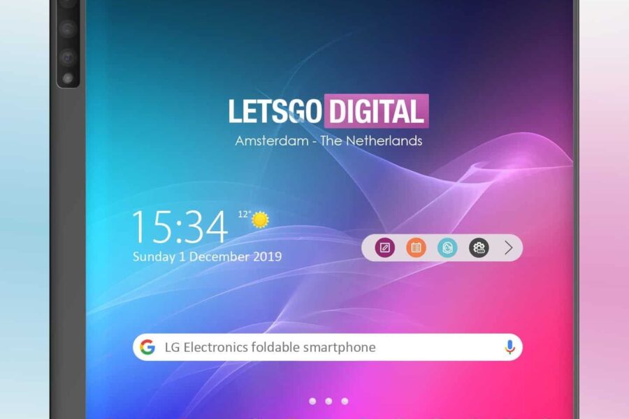 LG ruošia sulenkiamą telefoną, kuris itin panašus į „Huawei“ produktą
