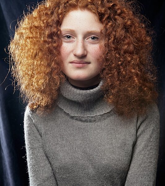 „Ryžaplaukių“ akcijos dalyvė Dinara