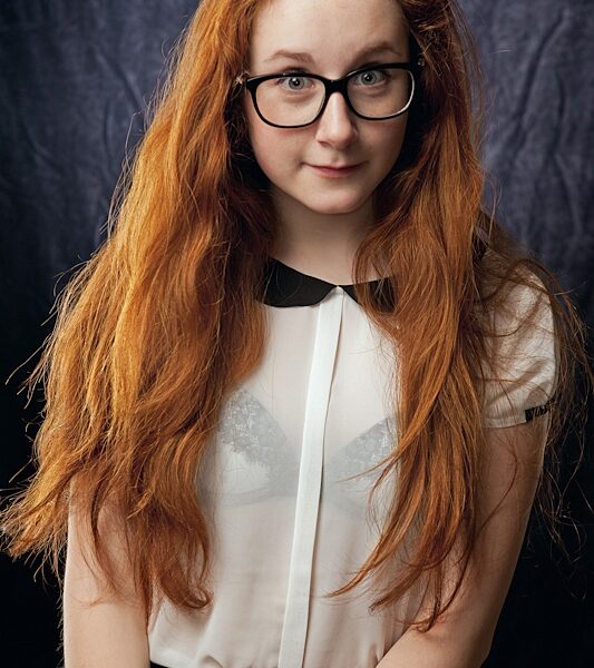„Ryžaplaukių“ akcijos dalyvė Nikolė