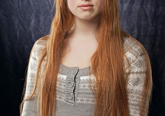 „Ryžaplaukių“ akcijos dalyvė Justina