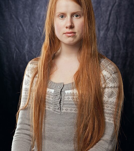 „Ryžaplaukių“ akcijos dalyvė Justina
