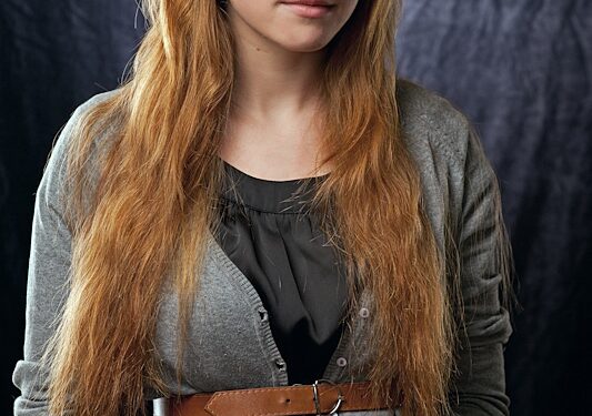 „Ryžaplaukių“ akcijos dalyvė Justyna