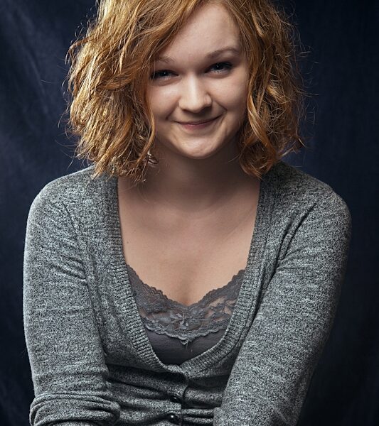 „Ryžaplaukių“ akcijos dalyvė Emilija