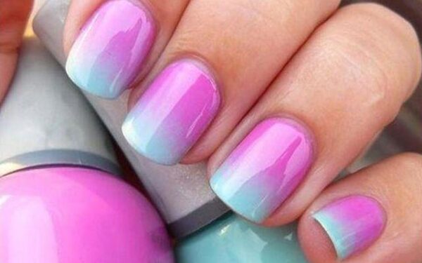 Madinga iki pirštų galiukų – su „Ombre“ stiliaus manikiūru (foto, video)