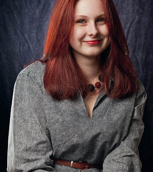 „Ryžaplaukių“ akcijos dalyvė Simona