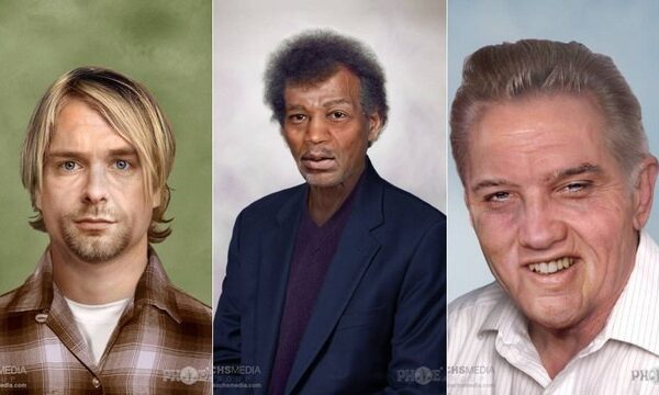 Žvilgsnis į neįvykusią ateitį: kaip atrodytų roko dievai, jei jie tebebūtų gyvi? (foto)