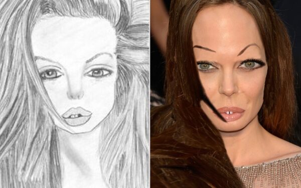 Kaip atrodytų įžymybės, jei būtų panašūs į gerbėjų pieštus jų portretus? (foto)