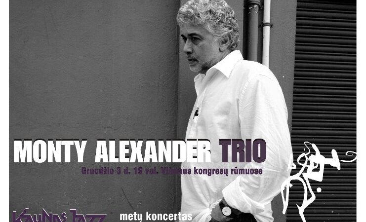 Metų koncertas su Monty Alexander trio iš Jamaikos