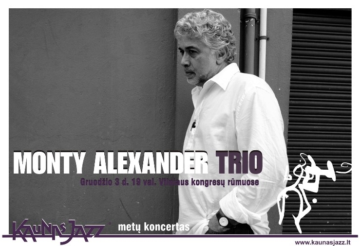 Metų koncertas su Monty Alexander trio iš Jamaikos