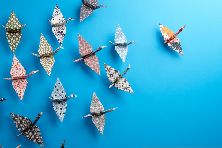 Origami – legendomis apipintas lankstymo menas