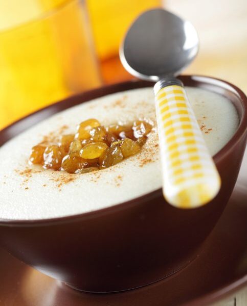 Manų košė su bananais