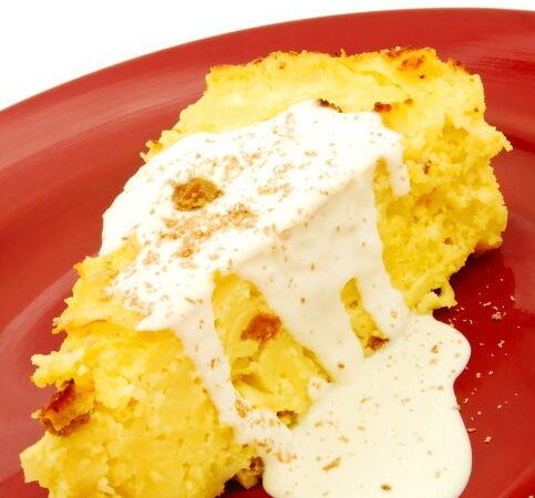 Bulvių apkepas su sūriu