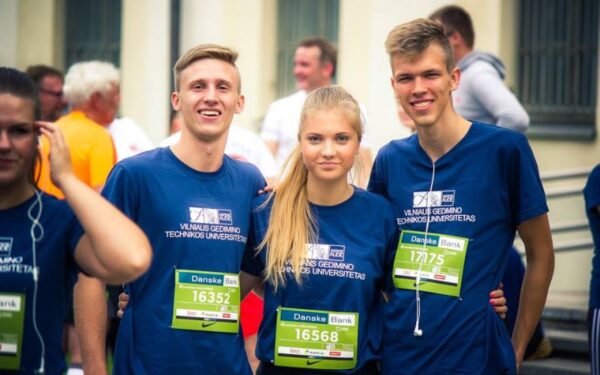 VGTU komanda triumfavo „Danske Bank Vilniaus maratone“
