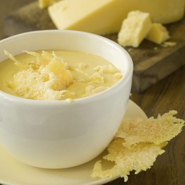 Pikantiška sūrio sriuba