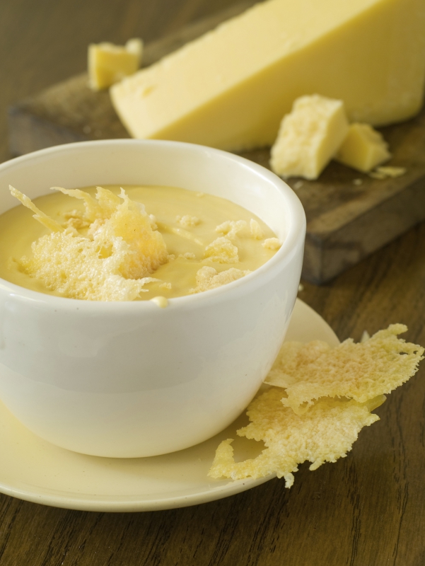 Pikantiška sūrio sriuba