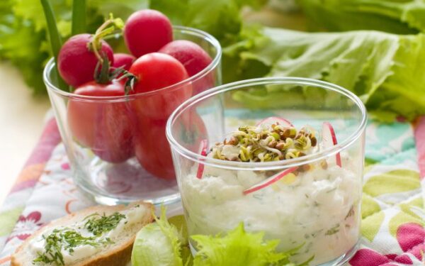 Varškės ir kopūstų košė