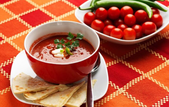 Gaspačio (šalta pomidorų sriuba)