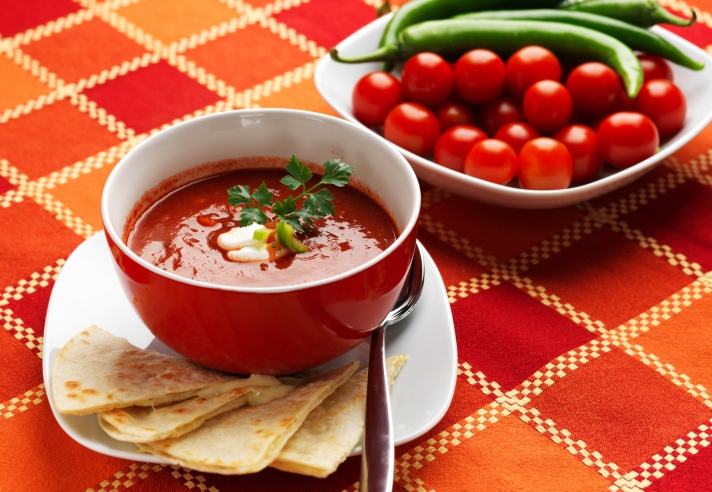 Gaspačio (šalta pomidorų sriuba)