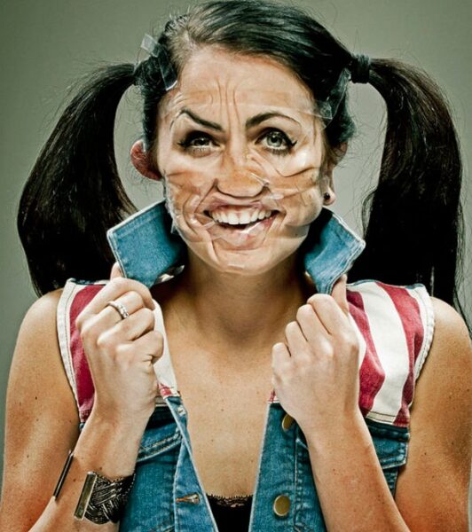 Gražūs žmonės bauginančiame amplua (foto)