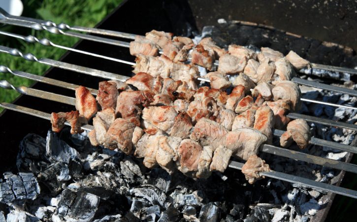 Gruziniškas jautienos šašlykas