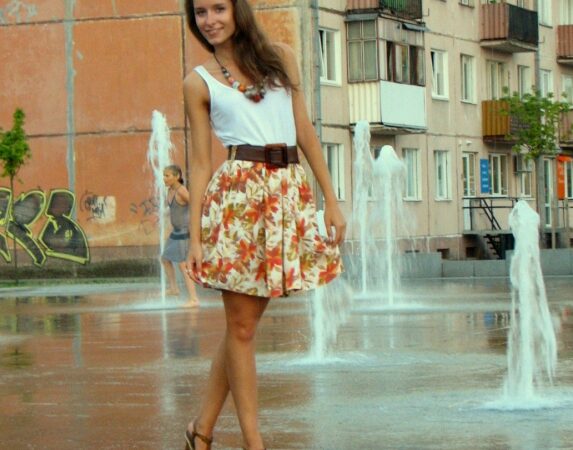 Konkurso „Mano vasaros stilius“ dalyvė – Lina