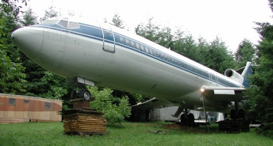 Lėktuvas „Boeing 727-200“ tapo amerikiečio gyvenamuoju namu (foto